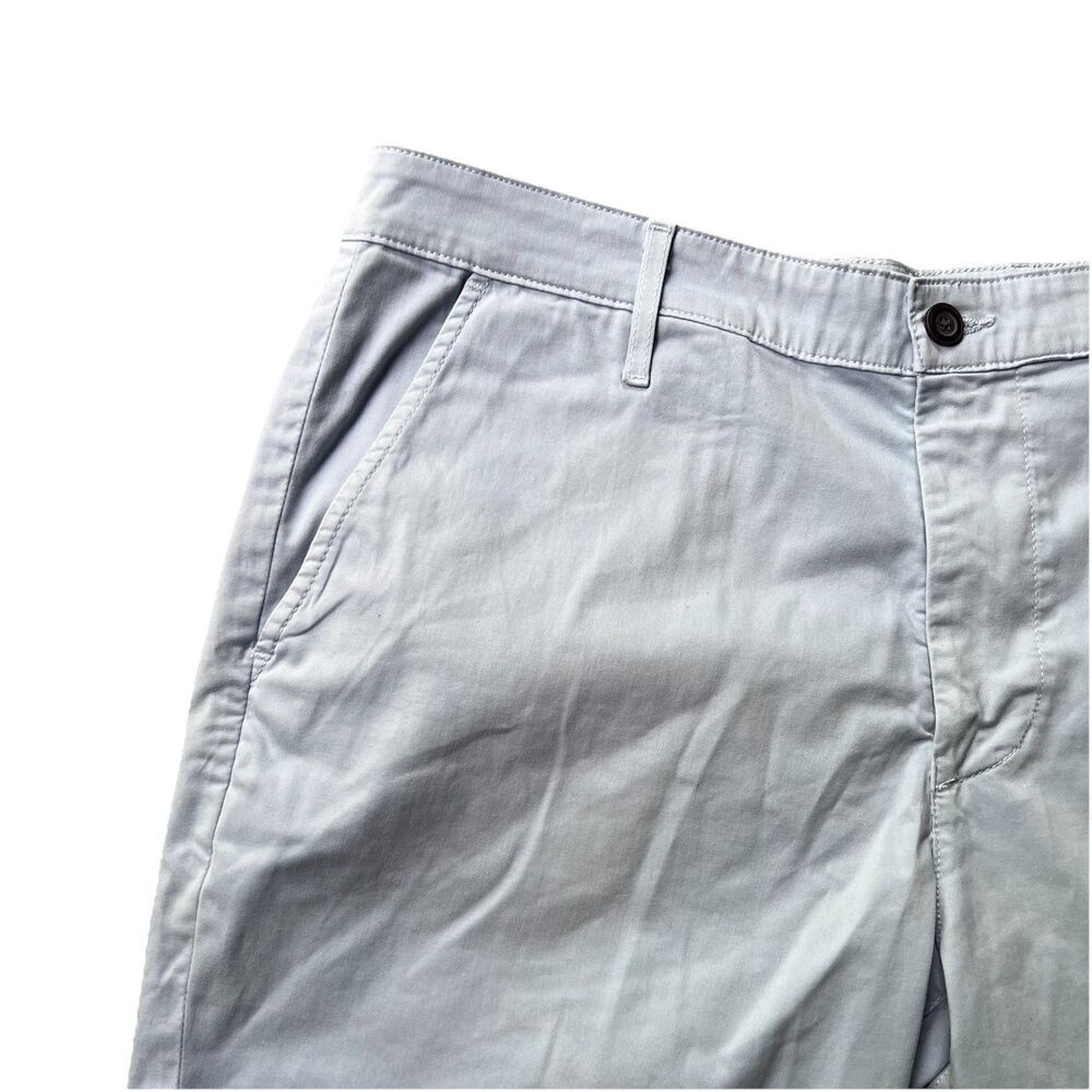 Adriano Goldschmeid The Wanderer Slim Trouser Shorts Light Blue Men's Size 36R - Picture 5 of 14